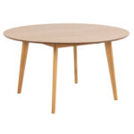 Valgomojo stalas ROXBY, D140xH76cm, ąžuolas