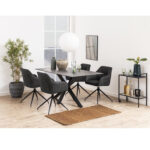 Kėdė BRENDA antracito spalvos - Image 3