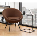 Nešiojamojo kompiuterio stalas INFINITY, 43x35xH63cm, juodas marmuras - Image 2