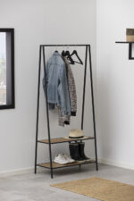 Drabužių lentyna SEAFORD 77x37xH165cm, ąžuolas - Image 8