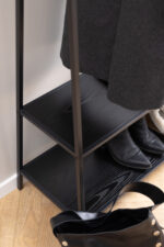 Drabužių lentyna SEAFORD 77x37xH165cm, juoda - Image 7