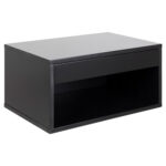 Naktinis staliukas CHOLET 50x35xH24,3cm, juodas