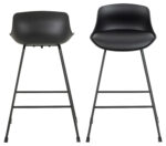 Baro kėdė TINA juoda/juoda - Image 2