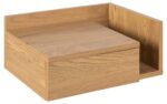 Naktinis staliukas ASHLAN 40x32xH16,5cm, natūralus