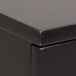 Naktinis staliukas ASHLAN 40x32xH16,5cm, juodas - Image 4