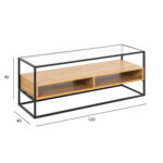 TV staliukas RANDOLF 120x40xH45cm, ąžuolas - Image 8