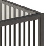 Šoninis staliukas STRINGTON 40x40xH40cm, pilkos spalvos - Image 3