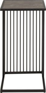 Šoninis staliukas STRINGTON 35x43xH63cm, juodas - Image 2