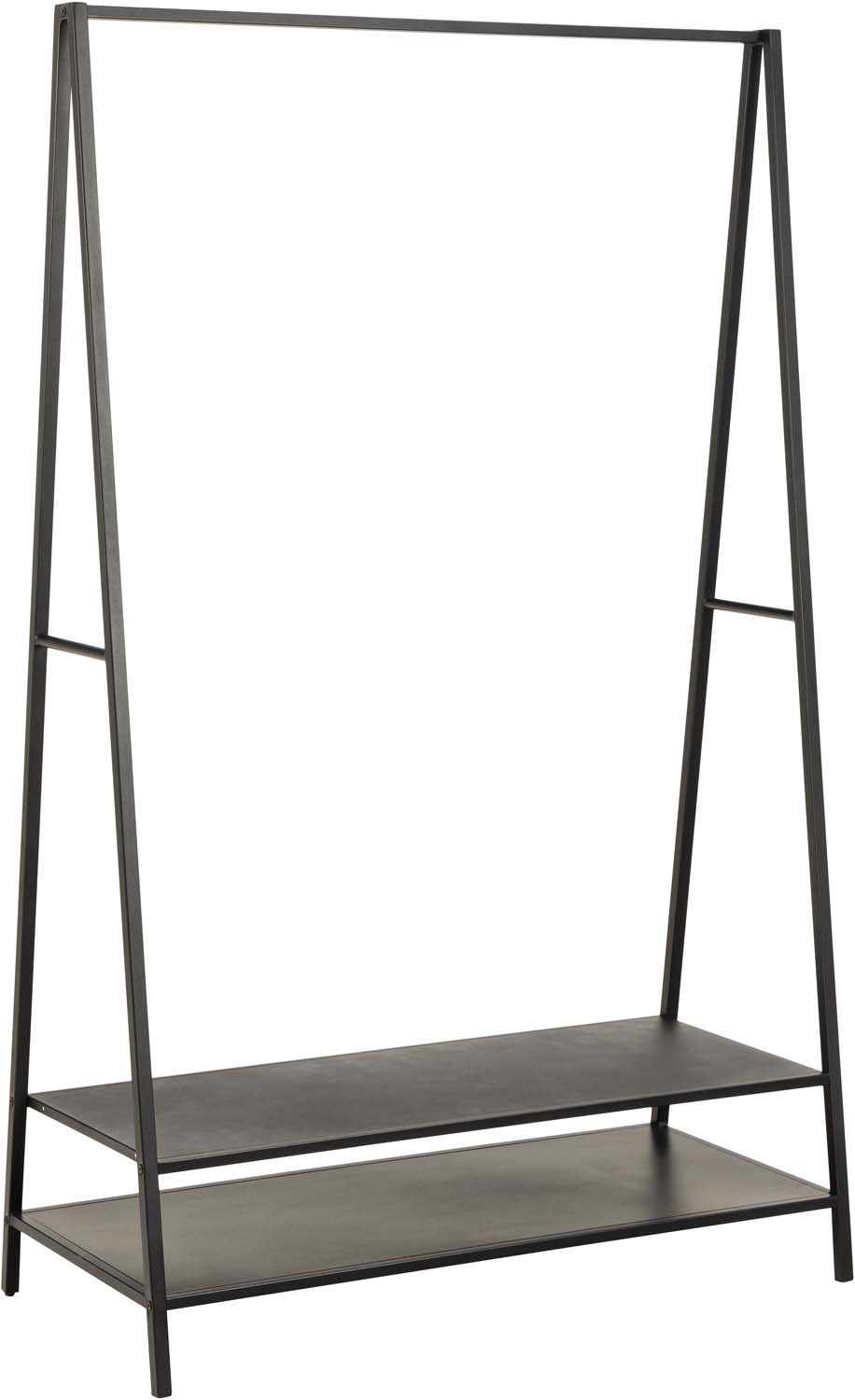 AC99015 Drabužių pakaba SELJE 105x50xH170cm, juoda - Image 1