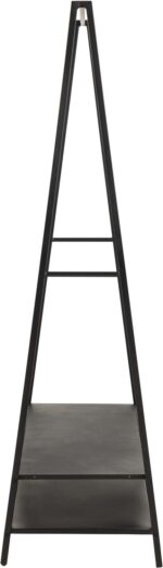 Drabužių pakaba SELJE 105x50xH170cm, juoda - Image 3