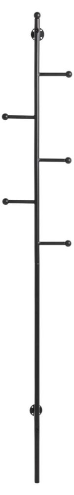 Drabužių pakaba ASPEN 24,6×20,7xH171,2cm, juoda - Image 2