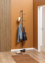 Drabužių pakaba ASPEN 24,6×20,7xH171,2cm, juoda - Image 4