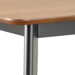 Baro stalas, natūralus/juodas - Image 3