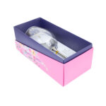 Vyno taurė FLOW "Beautiful Mum" H23,7cm 450ml, skaidrus stiklas, mėlyna dėžutė - Image 2