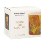 Puodelis PAINTING ART H9.5cm 350ml "Saulėgrąžos" - Image 2