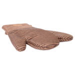 Orkaitės pirštinės ANNELI 2vnt H31cm, rudos spalvos - Image 2