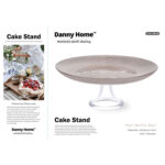 Stiklinė lėkštė CAKE PLATE D28cm - Image 2