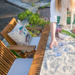 Sodo baldų komplektas FINLAY stalas ir 4 kėdės - Image 4