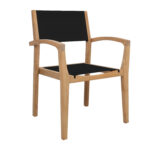 Valgomojo komplektas MALDIVE su 6 kėdėmis - Image 3