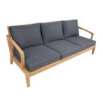 Sodo baldų komplektas MALDIVE stalas, sofa, 2 kėdės, pufas - Image 7