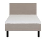 Kanapa LANDE 120x200 cm, su galvūgaliu, smėlio spalvos - Image 2