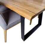 Valgomojo komplektas ROTTERDAM stalas ir 6 kėdės - Image 2