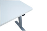 Rašomasis stalas ERGO su 1 varikliu, 140x70 cm, baltas - Image 4