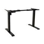 Žaidimų stalas GAMER su 1 varikliu 140x70xH71-121cm, juodas - Image 4