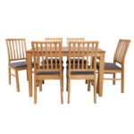 Valgomojo komplektas COOPER su 6 kėdėmis - Image 5