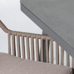 Sodo baldų komplektas ANDROS stalas ir 6 kėdės - Image 3