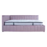 Lova JASPER 90x200cm su čiužiniu HARMONY DUO, violetinė rožinė - Image 2