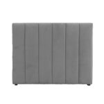 Lova JASPER 90x200cm su čiužiniu HARMONY DUO, pilka - Image 3