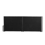 Lova JASPER 90x200cm su čiužiniu HARMONY DUO, pilka - Image 4