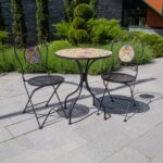 Balkono komplektas MOROCCO stalas ir 2 kėdės - Image 9