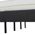 Lova JUNO 90x200cm, su čiužiniu KUKKA DUO 11 ZONE, pilka - Image 6