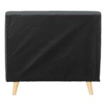 Lova JUNO 90x200 cm, su čiužiniu KUKA DUO KID, pilka - Image 5