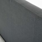 Lova JUNO 90x200 cm, su čiužiniu KUKA DUO KID, pilka - Image 7