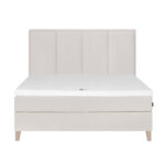 Kontinentinė lova LYNGEN 180x200 cm, su galvūgaliu - Image 2