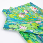 Stalo kilimėlis HOLLY 43x116cm, rožinės vandens lelijos - Image 2