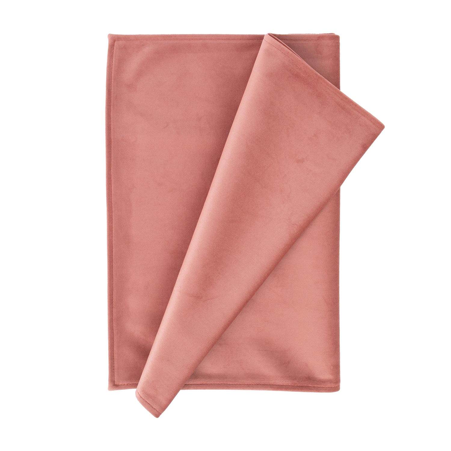 P0003387 Stalo kilimėlis VELVET 2, 43x116cm, senovinis rožinis - Image 1