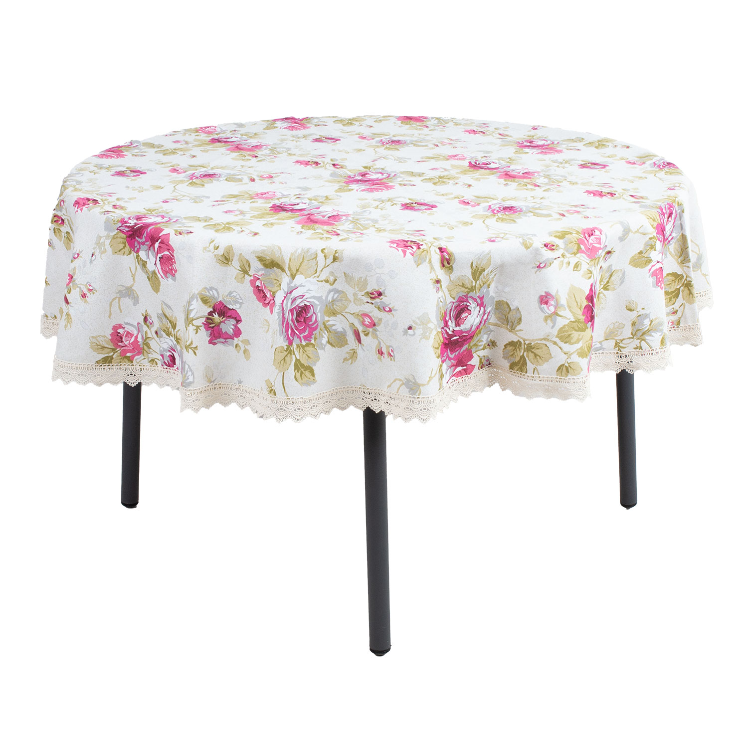P0003422 Stalo kilimėlis LONETA D170cm, rožės - Image 1