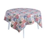 Stalo kilimėlis WINTER 170x170cm, žiema ir gyvūnai - Image 3