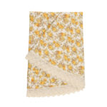 Stalo kilimėlis LONETA NEW D170cm, smėlio spalvos, rožinis