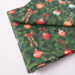 Stalo kilimėlis CHRISTMAS NEW 136x220cm, Kalėdų papuošimai ant eglutės - Image 2