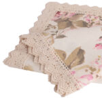 Stalinis kilimėlis HOLLY 75x75 cm, dažytos rožės - Image 2