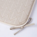 Kėdės kilimėlis RETRO 39x39cm, smėlio spalvos - Image 2