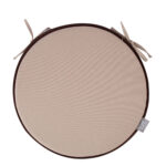 Pagalvėlė MY COTTON kėdei D39cm, šviesiai smėlio spalvos