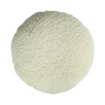 Pagalvė LARRY apvali, D40x16cm, natūralios baltos spalvos - Image 2