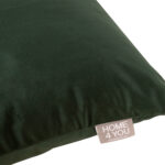 Pagalvė VELVET 50x50cm, tamsiai žalia - Image 2