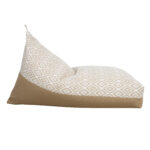 Pufas ROMB 130x80x20/70cm, smėlio spalvos - Image 2